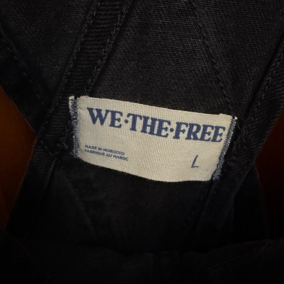 Free People We the Free Ziggy Denim Overalls in Black - Picture 3 of 7